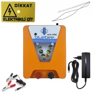 bluebee EC02 G12V Ç15000V 7.8joule Güç Ayarlı Elektrikli Çit Cihazı