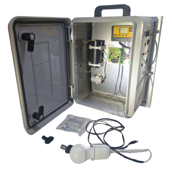 bluebee EC09 giriş12V Çıkış15000V 7.8joule Panolu Elektrikli Çit Cihazı Pro Set