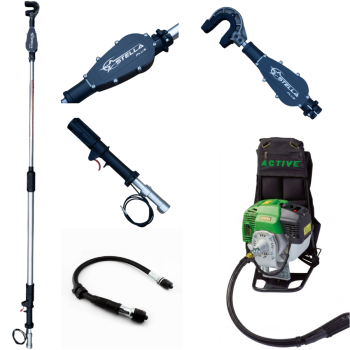 Active 6.5 Z 4.5bg 62cc 26mm 12kg Sırt Tipi Kancalı Dal Sarsıcı Benzinli Zeytin Hasat Makinesi
