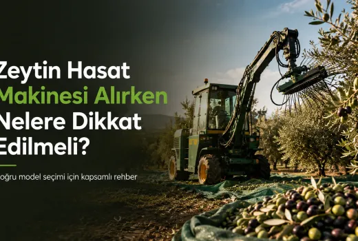 Zeytin Hasat Makinesi Alırken Nelere Dikkat Edilmeli?