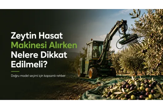 Zeytin Hasat Makinesi Alırken Nelere Dikkat Edilmeli?