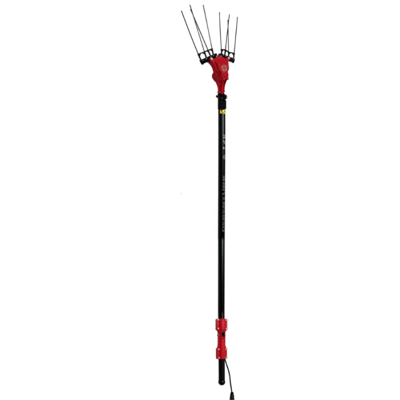 Derentürk Troya Plus 33V 540W 3.75m 2.9kg Teleskopik Taraklı Çırpıcı Akülü Zeytin Hasat Makinesi