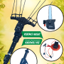 Elia Plus DUO 33V 540W 3.4m 3.5kg Sensörsüz Teleskopik Taraklı Çırpıcı Akülü Zeytin Hasat Makinesi