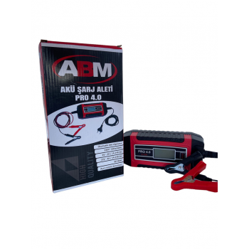 abm 6V 12V 4A/sa Akü Şarj Cihazı