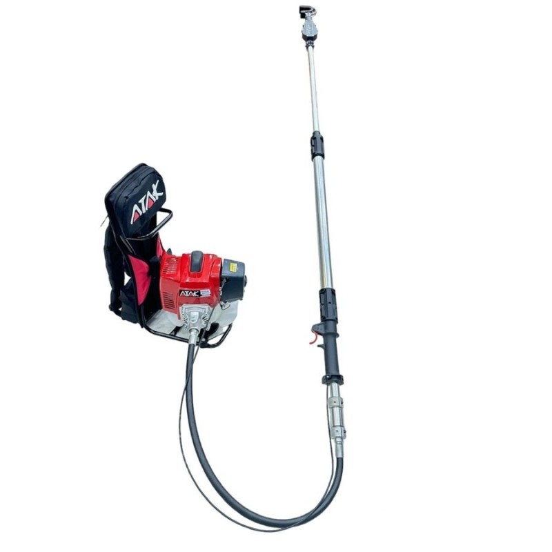 abm Atak HFS530 3.1bg 2.3kW 63cc 26mm 4300 vuruş/dk 11.5kg Sırt Tipi Benzinli Zeytin Hasat Makinesi