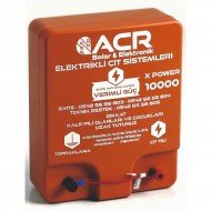 ACR xpower 10000 G12V Ç10000V 5joule 2kg Sade Tek Standart Elektrikli Çit Cihazı ACR xpower 10000 G12V Ç10000V 5joule 2kg Sade Tek Standart Elektrikli Çit Cihazı