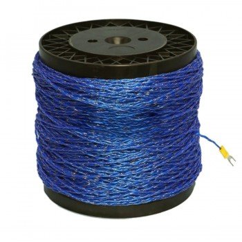 ACR xpower 2x0.30mm 500m Mavi 12katlı Elektrikli Çit İpi ACR xpower 2x0.30mm 500m Mavi 12katlı Elektrikli Çit İpi