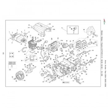 Active 510052 3.8hp 51cc Benzinli Motorlu Testere