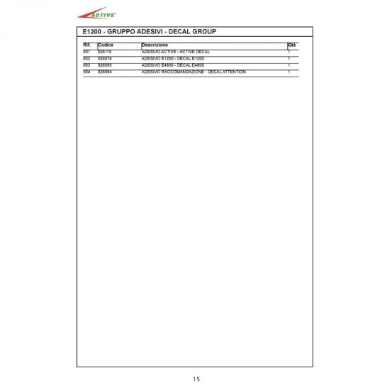 Active E4800 XL HD 24V 2.4/3.7m 2.7kg Teleskopik Taraklı Çırpıcı Akülü Zeytin Hasat Makinesi