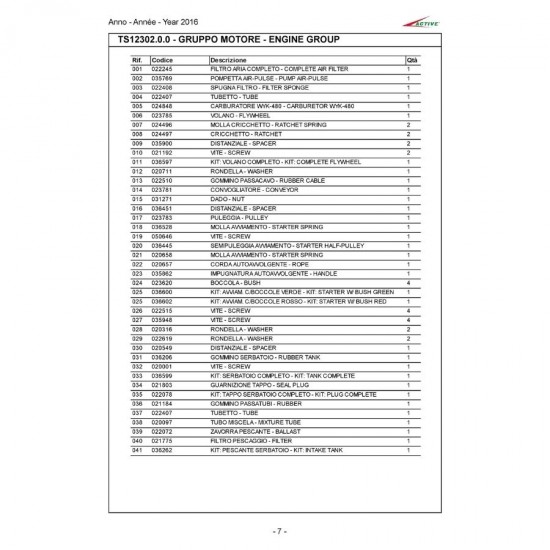 Active H24/600 1.2hp 23cc 60cm 5.5kg 2T Benzinli Çit Budama Makinesi