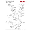 ALKO MH 2810 2800W 40mm 48lt 25kg Elektrikli Dal Öğütme Makinesi