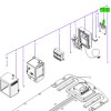 Ambrogio 042Z37200A Çim Biçme Robotu Şarj Kulesi Arka Kapak