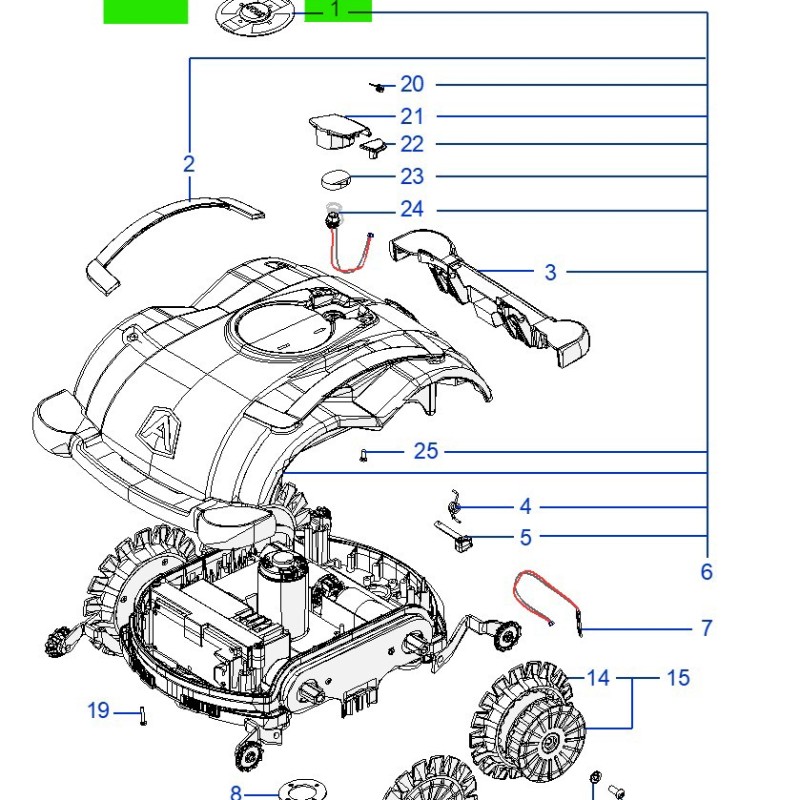 Ambrogio 050Z27800A L60 Tuş Takımı