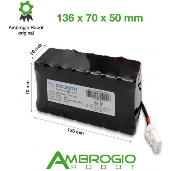Ambrogio 050Z38600A 5.0 Ah L60 Elite Çim Biçme Robotu Yedek Akü