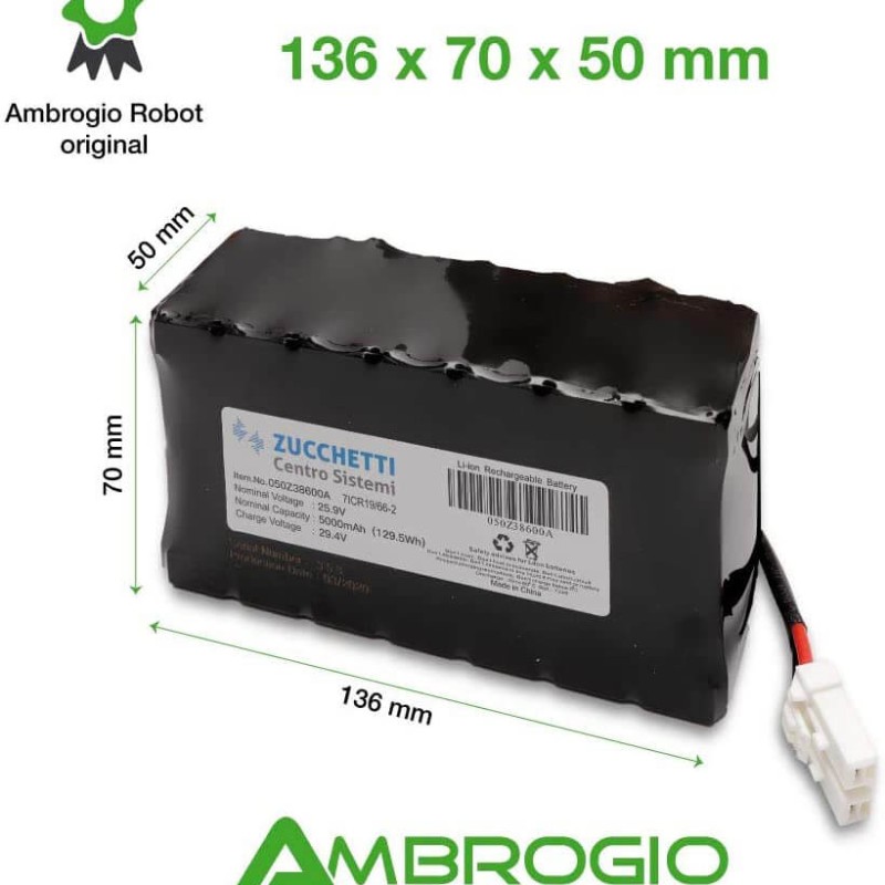 Ambrogio 050Z38600A 5.0 Ah L60 Elite Çim Biçme Robotu Yedek Akü