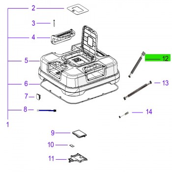 Ambrogio 075CB05.03 Quad E Çim Biçme Robotu Radar Sensörü Kablosu Ambrogio 075CB05.03 Quad E Çim Biçme Robotu Radar Sensörü Kablosu