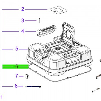 Ambrogio 075Z51700A Quad Çim Biçme Robotu Gövde Contası Ambrogio 075Z51700A Quad Çim Biçme Robotu Gövde Contası