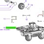 Ambrogio 075Z53500A_R Quad E Çim Biçme Robotu Alt Gövde