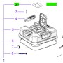 Ambrogio 075Z54300A_R Quad E Çim Biçme Robotu Tuş Takımı