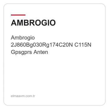 Ambrogio 2J860Bg030Rg174C20N C115N Gpsgprs Anten