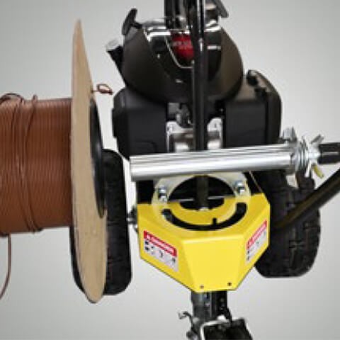 Ecotech DW45 GCVX 145 Benzinli Kablo Döşeme Makinesi