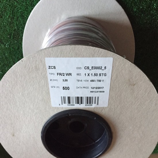 Ambrogio CS E0002 5 Ø1.5mm² 500m NYAF Makaralı Sınır Kablosu