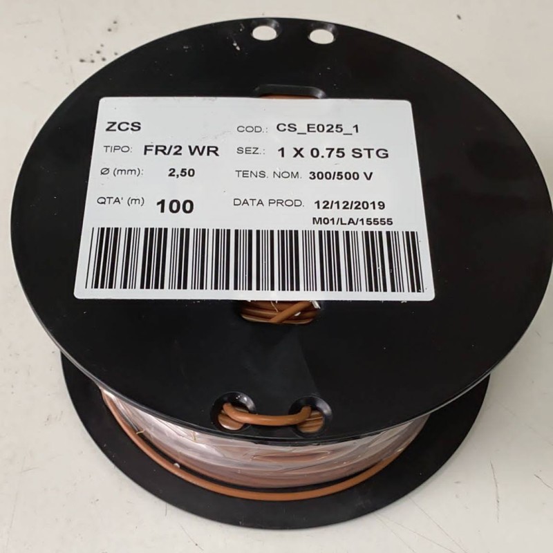 Ambrogio CS E025 1 Ø0.75mm² 100m NYAF Makaralı Sınır Kablosu