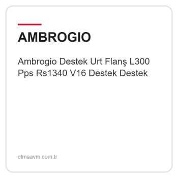 Ambrogio Destek Urt Flanş L300 Pps Rs1340 V16 Destek Destek