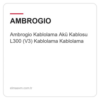Ambrogio Kablolama Akü Kablosu L300 (V3) Kablolama Kablolama