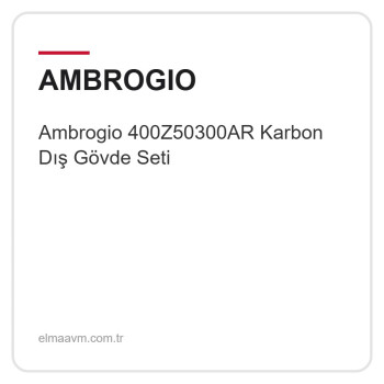 Ambrogio 400Z50300AR Karbon Dış Gövde Seti