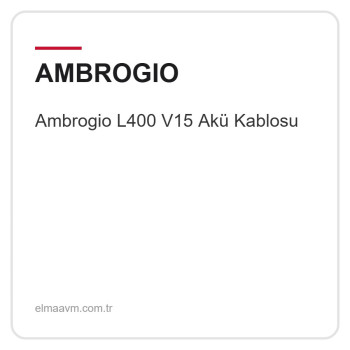 Ambrogio L400 V15 Akü Kablosu Ambrogio L400 V15 Akü Kablosu
