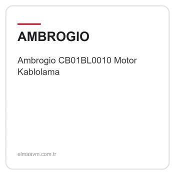 Ambrogio CB01BL0010 Motor Kablolama