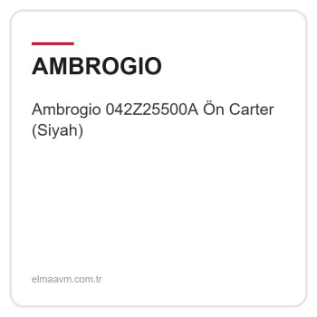Ambrogio 042Z25500A Ön Carter (Siyah)