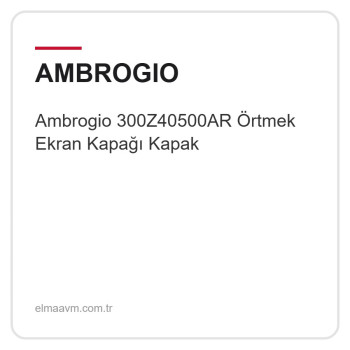 Ambrogio 300Z40500AR Örtmek Ekran Kapağı Kapak