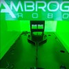Ambrogio Plexiglass Yeşil Çim Biçme Robotu Garajı Ambrogio Plexiglass Yeşil Çim Biçme Robotu Garajı