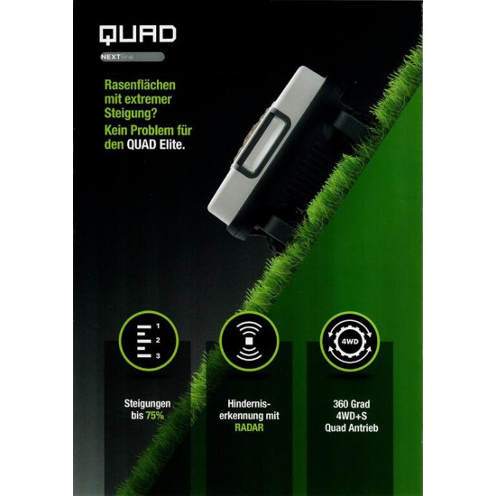 Ambrogio L95 Quad Elite Çim Biçme Robotu Ambrogio L95 Quad Elite Çim Biçme Robotu