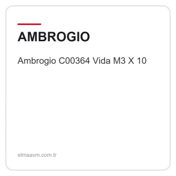 Ambrogio C00364 Vida M3 X 10