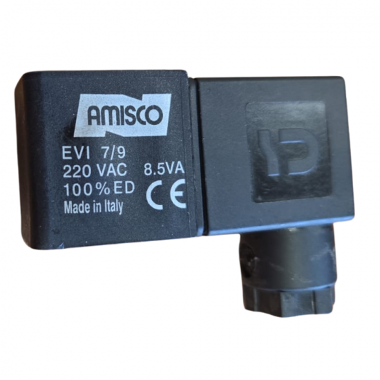 Amisco EVI 7/9 220V AC 8.5VA Selenoid Valf Bobini Amisco EVI 7/9 220V AC 8.5VA Selenoid Valf Bobini