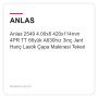 Anlas 2549 4.00x8 420x114mm 4PR TT 66yük A630hız 3inç Jant Hariç Lastik Çapa Makinesi Tekeri