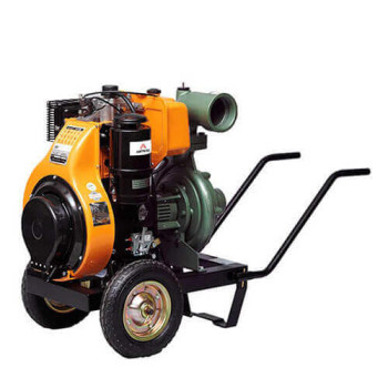 Antrac 4 LD 820 LY3 17bg 4 Şaseli Tekerli Yağmurlama Dizel Su Motoru