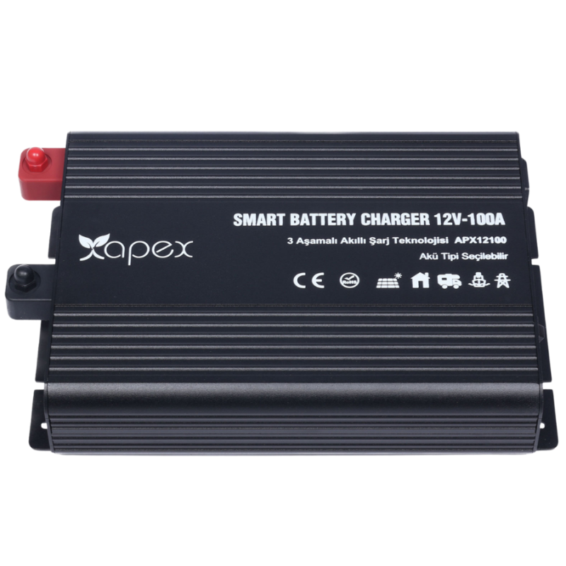 Apex APX12100 12V 100Ah Akü Şarj Cihazı Apex APX12100 12V 100Ah Akü Şarj Cihazı