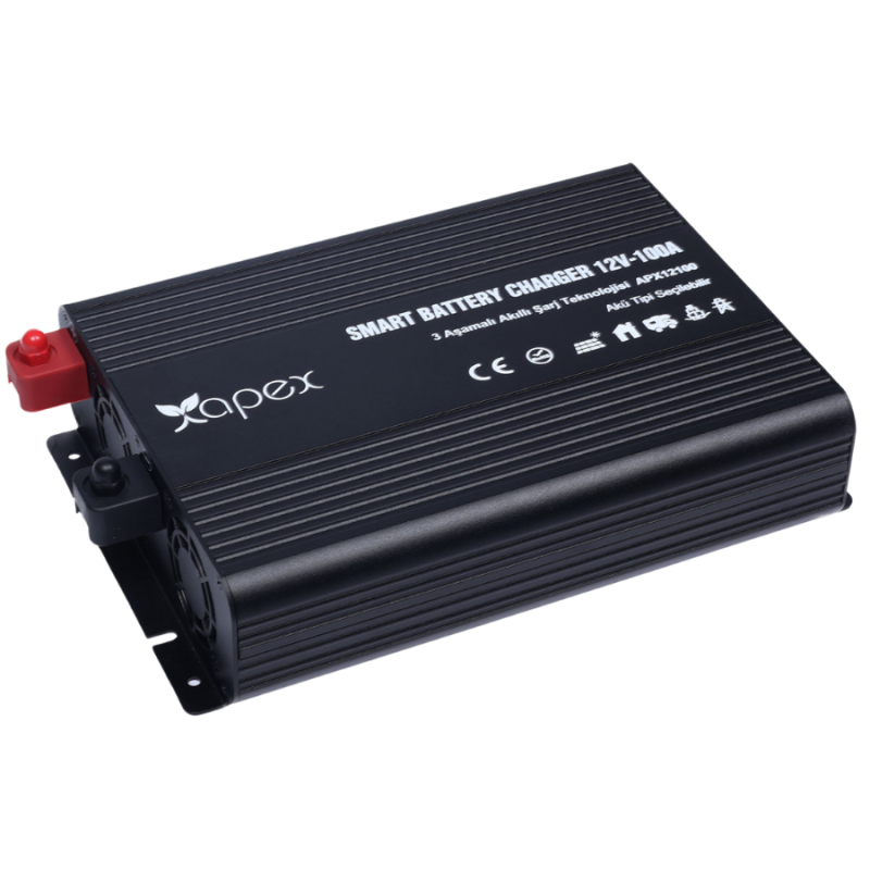 Apex APX12100 12V 100Ah Akü Şarj Cihazı Apex APX12100 12V 100Ah Akü Şarj Cihazı