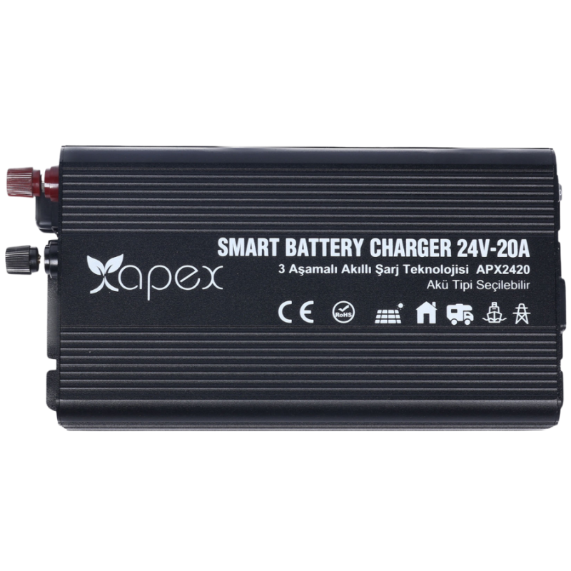 Apex APX2440 24V 40Ah Akü Şarj Cihazı