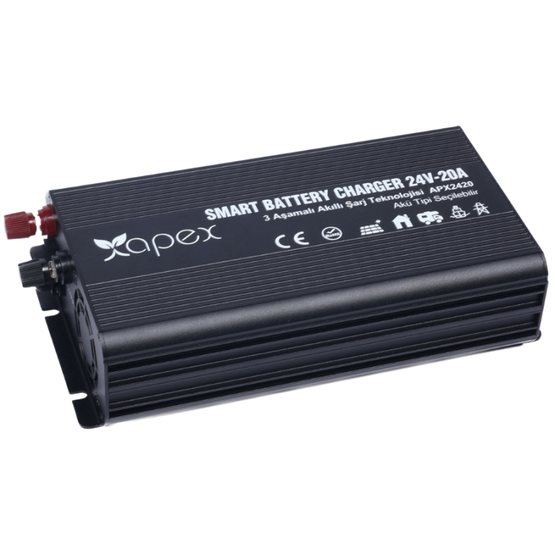 Apex APX2440 24V 40Ah Akü Şarj Cihazı