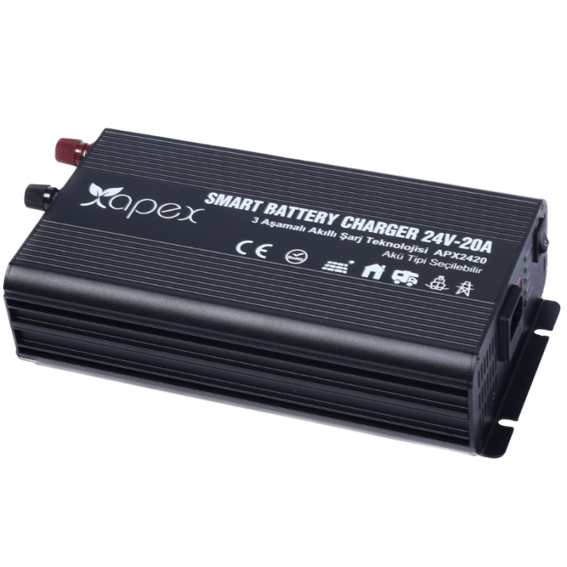 Apex APX2440 24V 40Ah Akü Şarj Cihazı