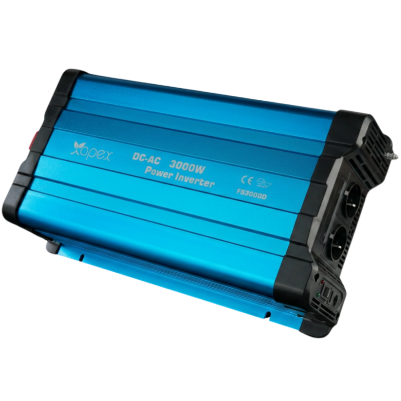 Apex FS3000D 12V 3000W 8kg Tam Sinüs İnvertör