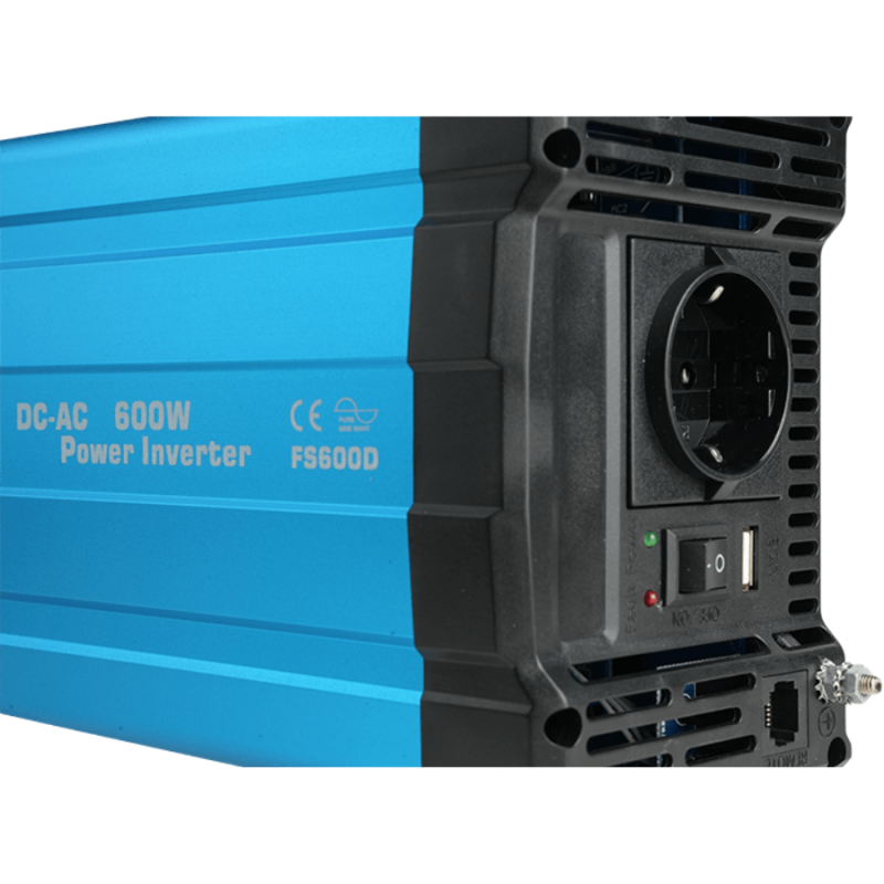 Apex FS600D 12V 600W Tam Sinüs İnvertör