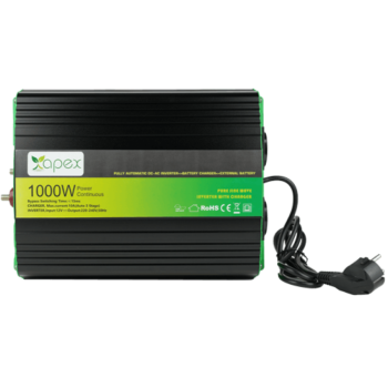 Apex NPS 1000W 12V Şarjlı Tam Sinüs İnvertör