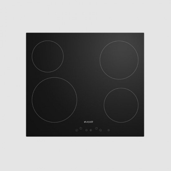 Arçelik OV 643 T 52x59x4mm Elektrikli Vitroseramik Ocak