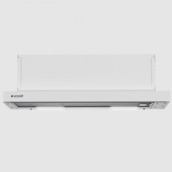 Arçelik P 171 TB 300m3/h 3W 2LED Lamba 3kademe Tek Motor 30x60x18cm Beyaz Ankastre Sürgülü Aspiratör